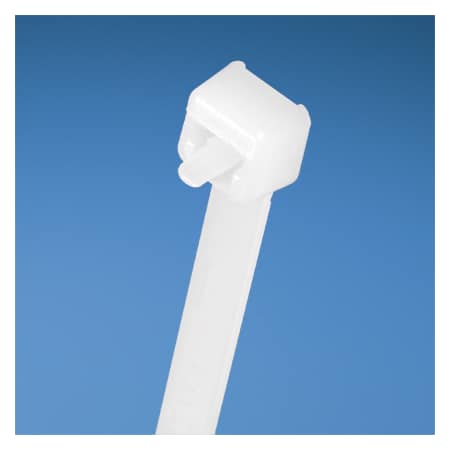 Panduit Cable Tie, 14-1/2 in L, 4 in Max Bundle Dia., Natural, Nylon 6/6, 50 lb Strength, 100 PK PRT4S-C